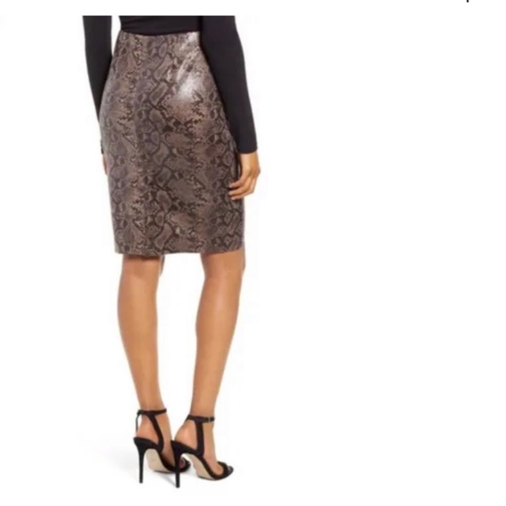 Blank nyc faux snakeskin pencil skirt. Sz 27